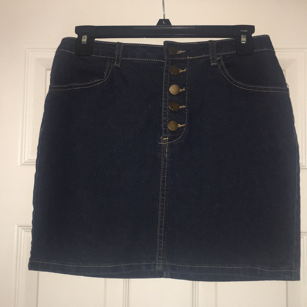 Jean skirt